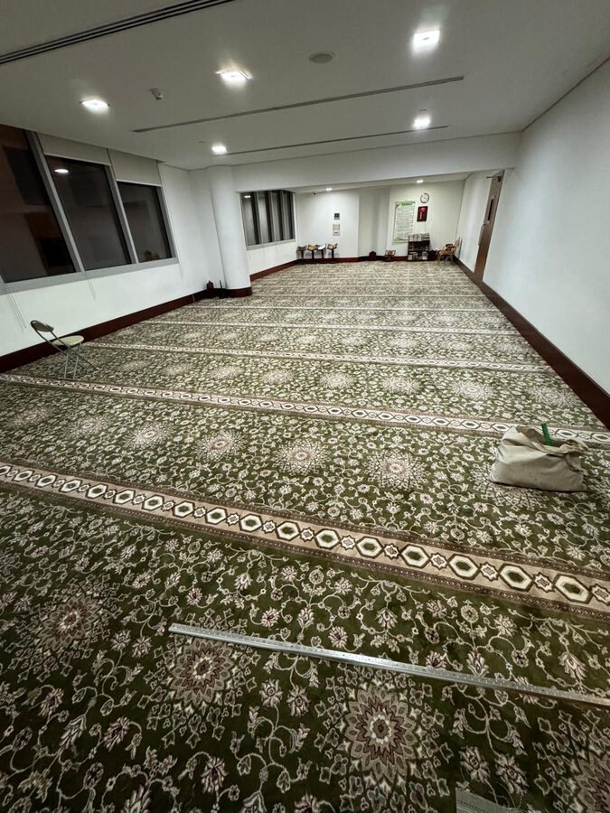 Prayer hall interior fit-out