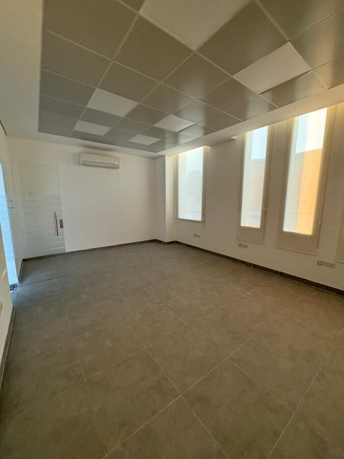 Finished interior fit-out room