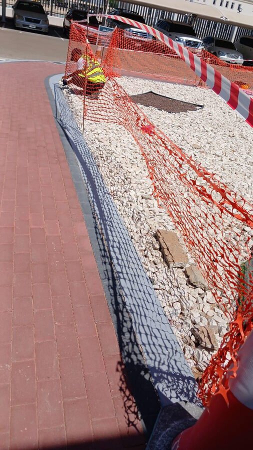 Interlock paving works